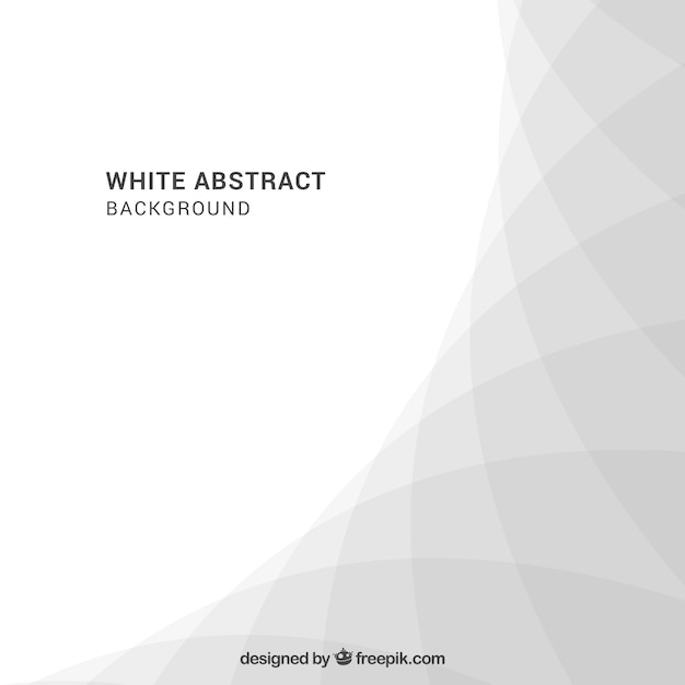 Vector gratuito fondo blanco con diseño abstracto