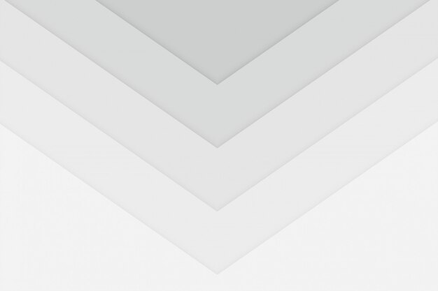 Fondo blanco limpio del estilo de la flecha del cubilete