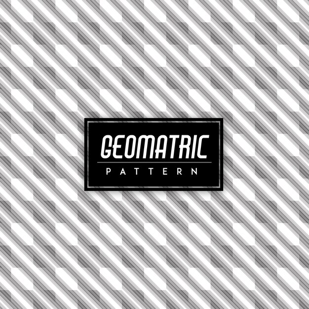 Fondo blanco y negro Geomatric Seamless Pattern