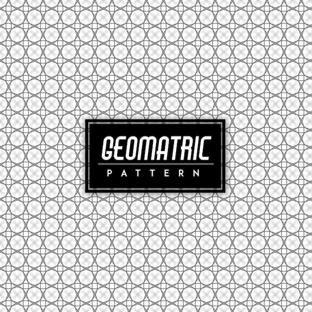 Fondo blanco y negro Geomatric Seamless Pattern