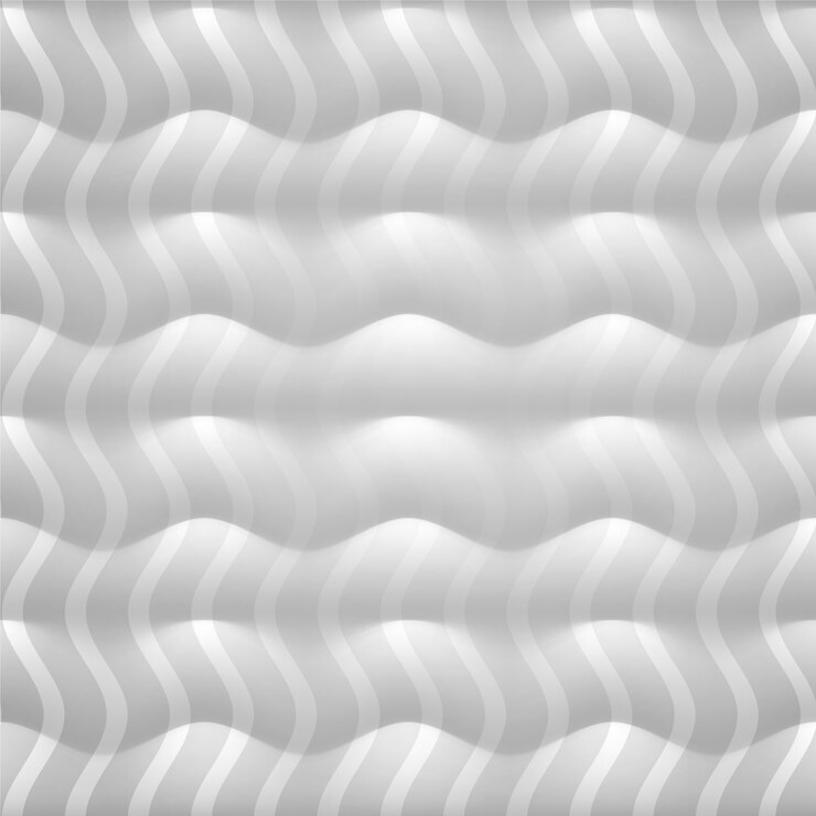 Vector gratuito fondo blanco con olas y líneas onduladas