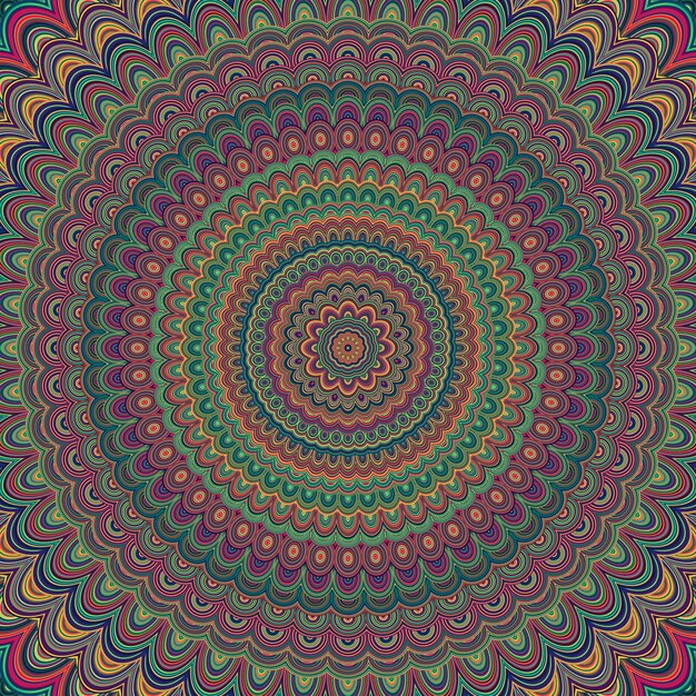 Fondo de bohemia mandala ornamento abstracto