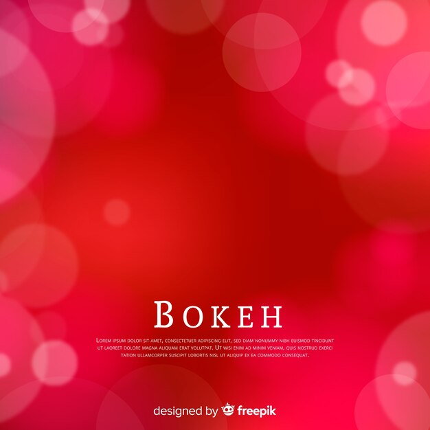 Fondo de bokeh borroso y abstracto