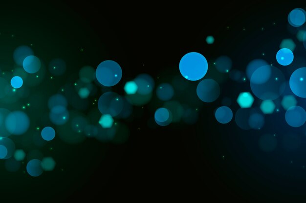 Fondo bokeh brillante realista