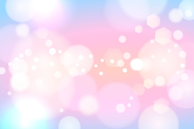 Fondo bokeh brillante realista