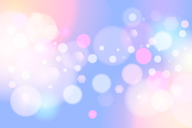 Fondo bokeh brillante realista