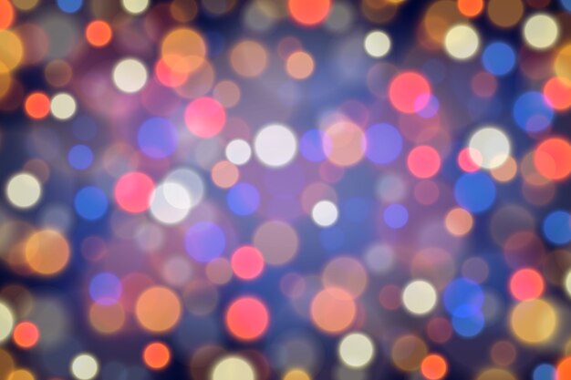 Fondo de bokeh de brillo abstracto sin enfoque