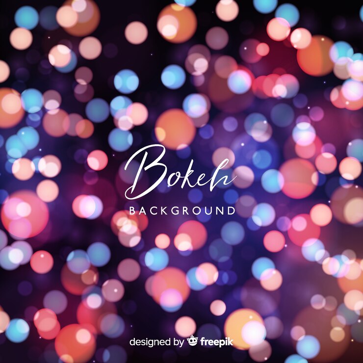 Vector gratuito fondo de bokeh creativo
