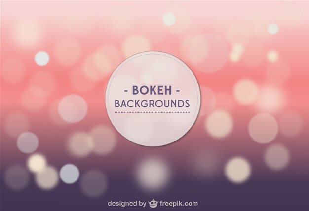 Fondo bokeh con destellos