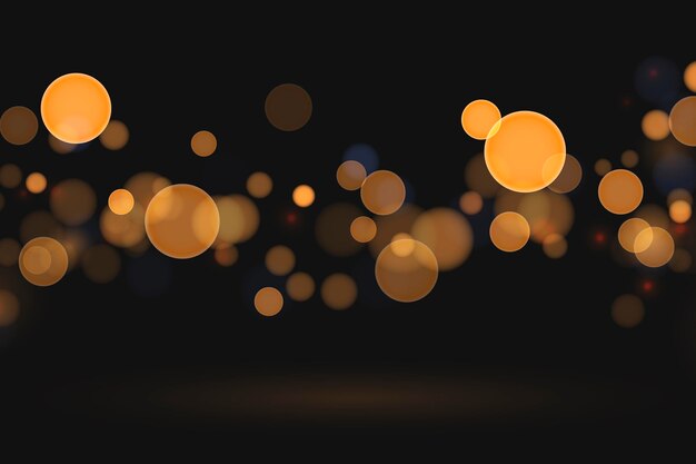 Fondo bokeh de estilo realista