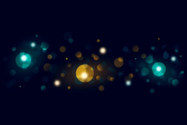 El fondo de bokeh de estilo realista