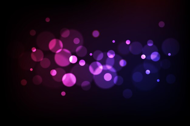 Fondo bokeh realista