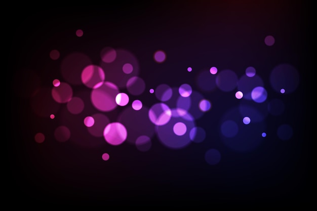 Fondo bokeh realista
