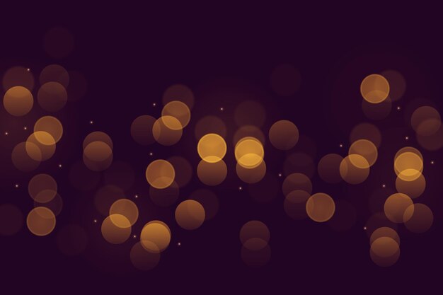 Fondo de bokeh realista