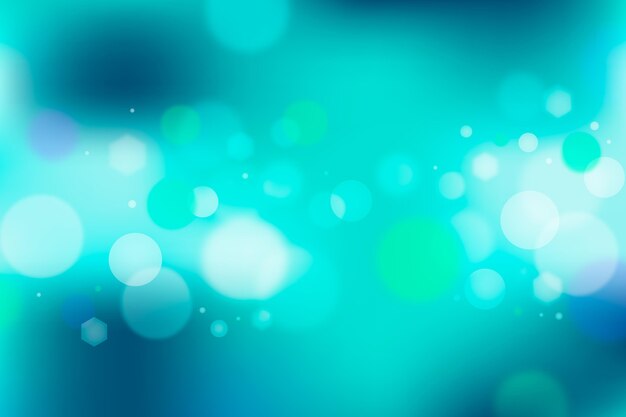 Fondo bokeh realista