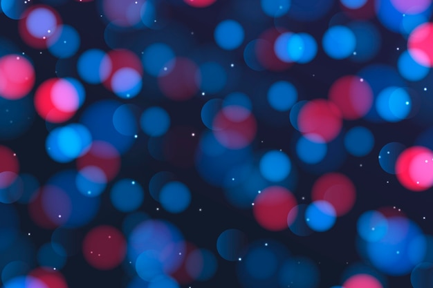 Fondo bokeh realista