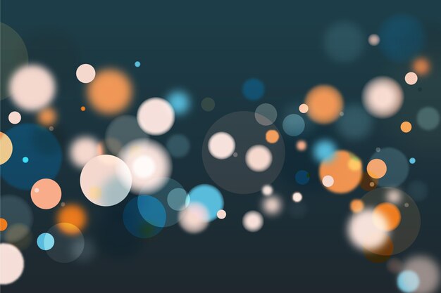 Fondo de bokeh realista