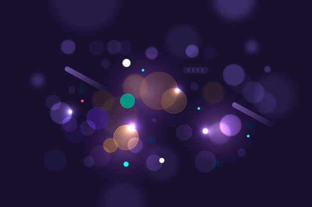 Fondo de bokeh realista