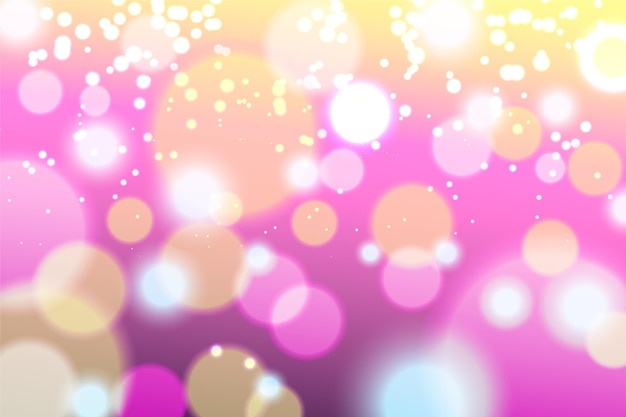 Fondo de bokeh realista