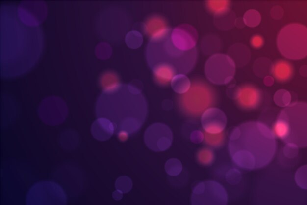 Fondo de bokeh realista