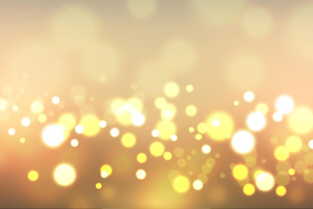 Fondo de bokeh realista