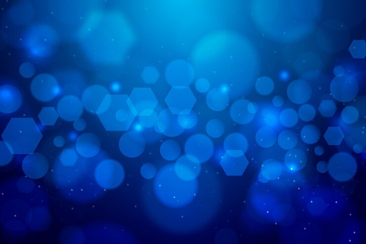 Vector gratuito fondo bokeh realista