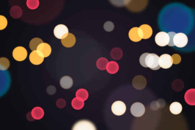 Vector gratuito fondo bokeh realista