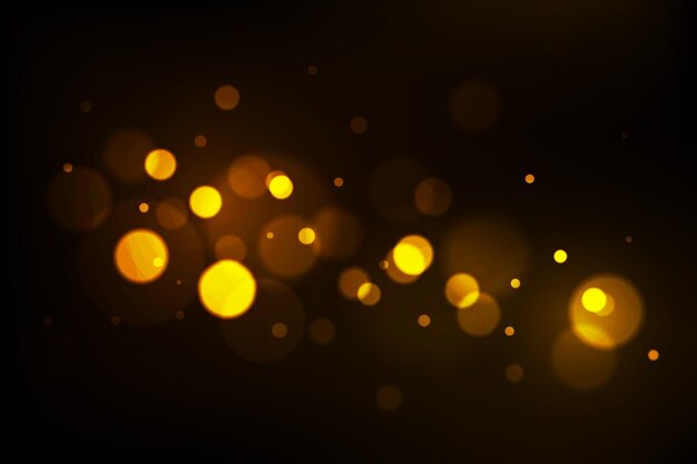 Fondo bokeh realista