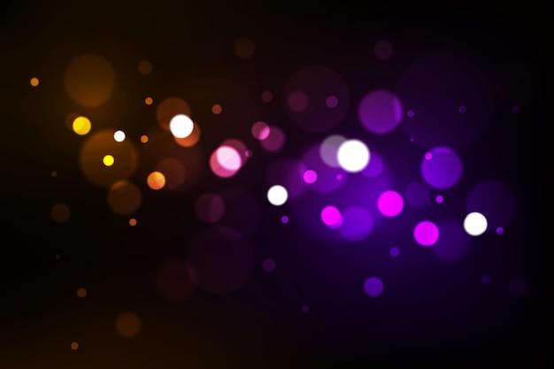 Fondo bokeh realista