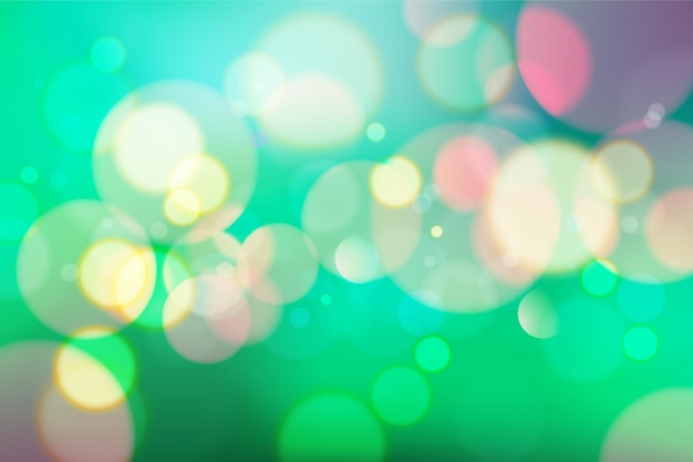 Fondo de bokeh realista