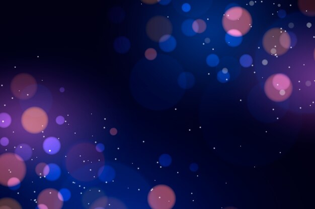 Fondo de bokeh realista