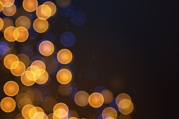 Fondo de bokeh realista