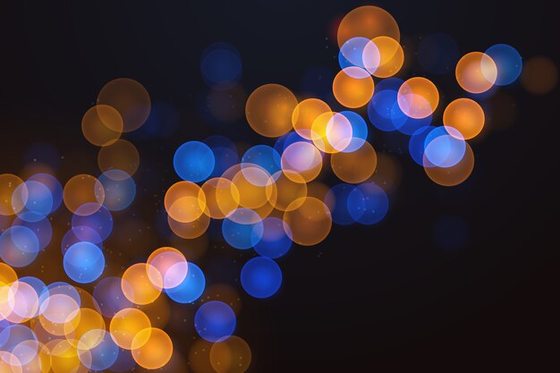 Fondo de bokeh realista