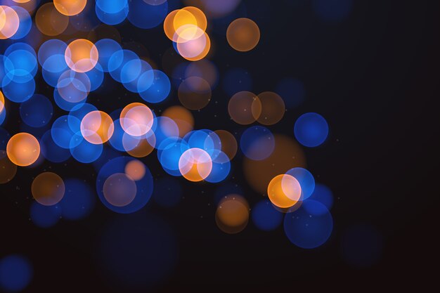Fondo de bokeh realista