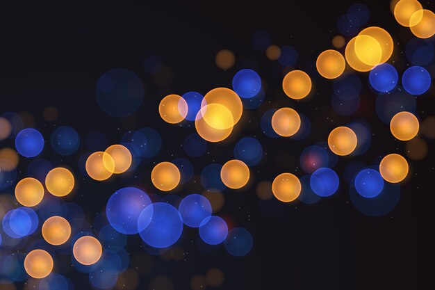 Fondo de bokeh realista