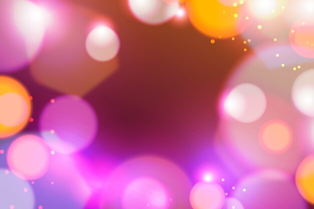 Fondo de bokeh realista