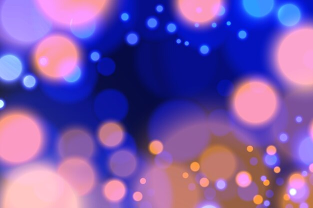 Fondo de bokeh realista