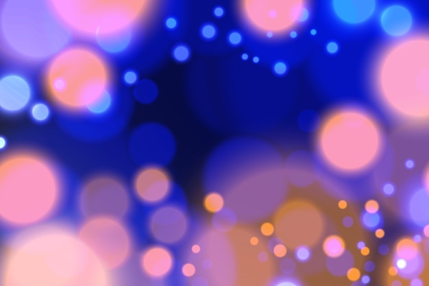 Fondo de bokeh realista