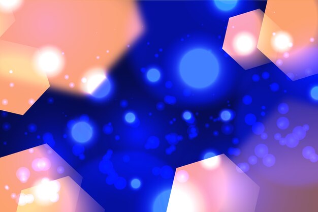 Fondo de bokeh realista