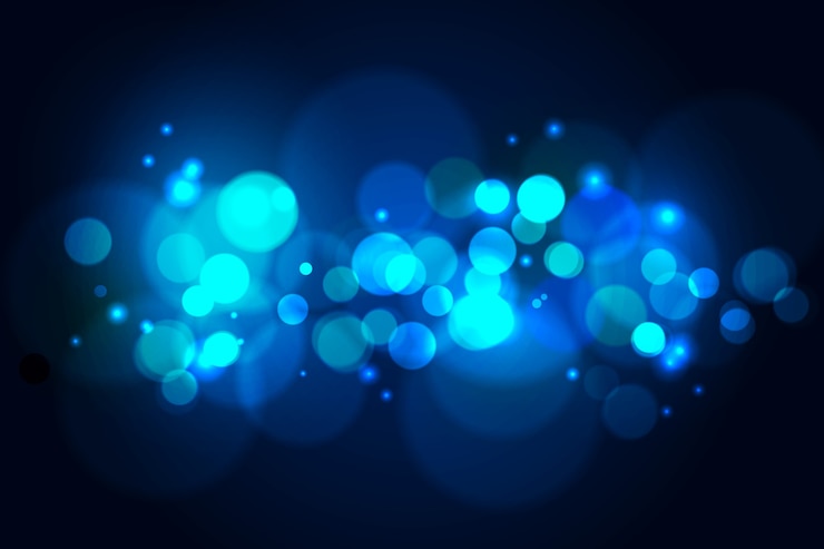 Vector gratuito fondo de bokeh realista