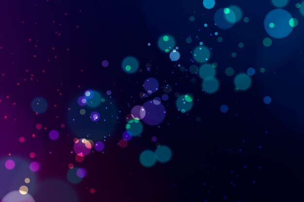 Fondo de bokeh realista
