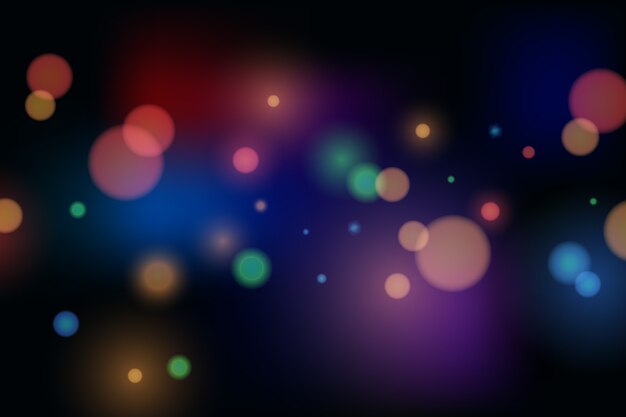 Fondo de bokeh realista