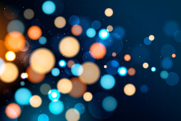Fondo de bokeh realista