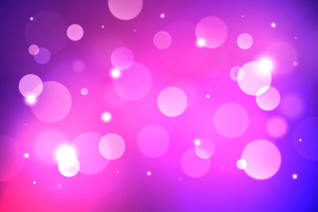 Fondo de bokeh realista
