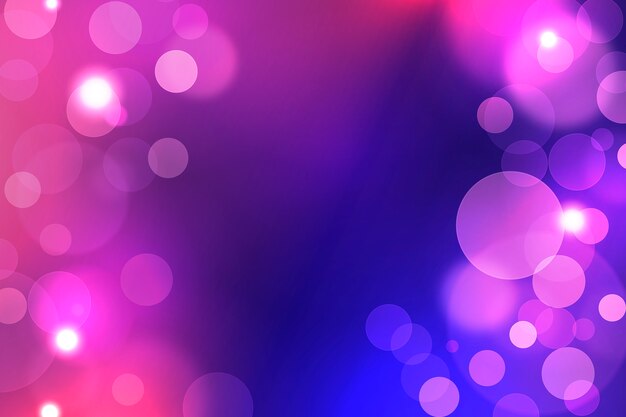 Fondo de bokeh realista