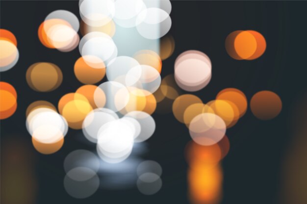 Fondo de bokeh realista
