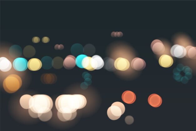 Fondo de bokeh realista