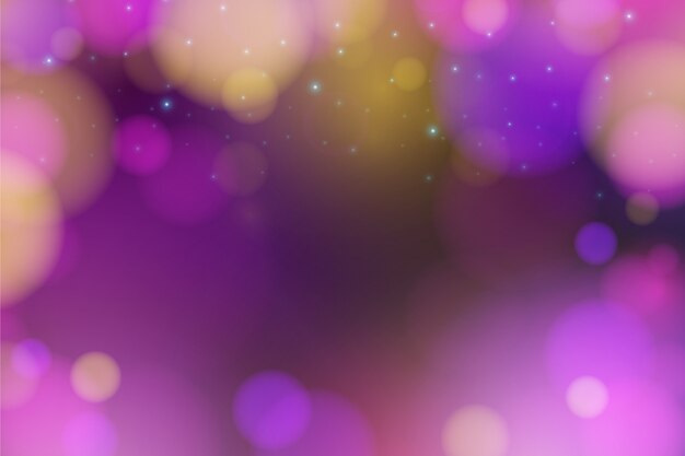 Fondo de bokeh realista