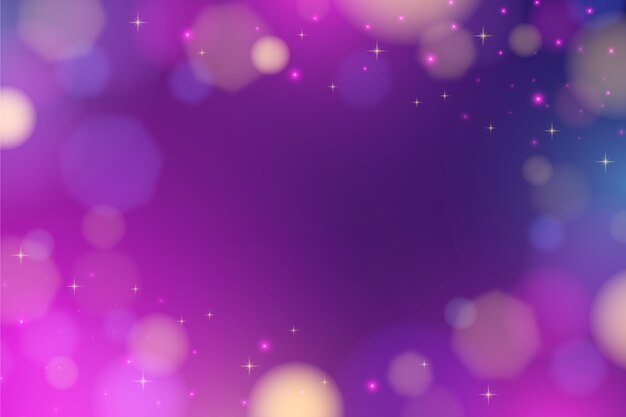 Fondo de bokeh realista