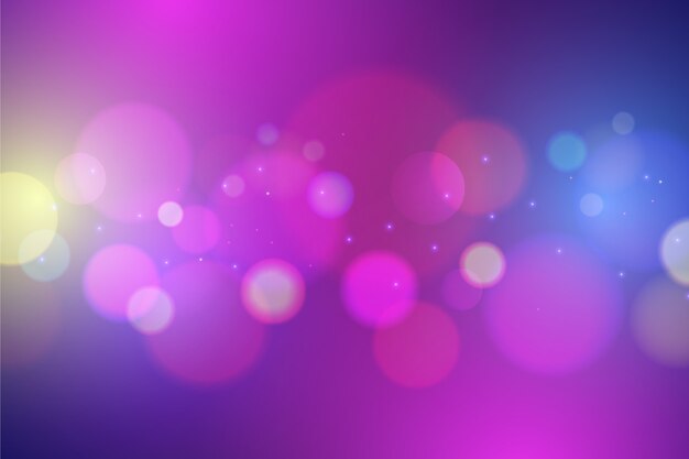 Fondo de bokeh realista